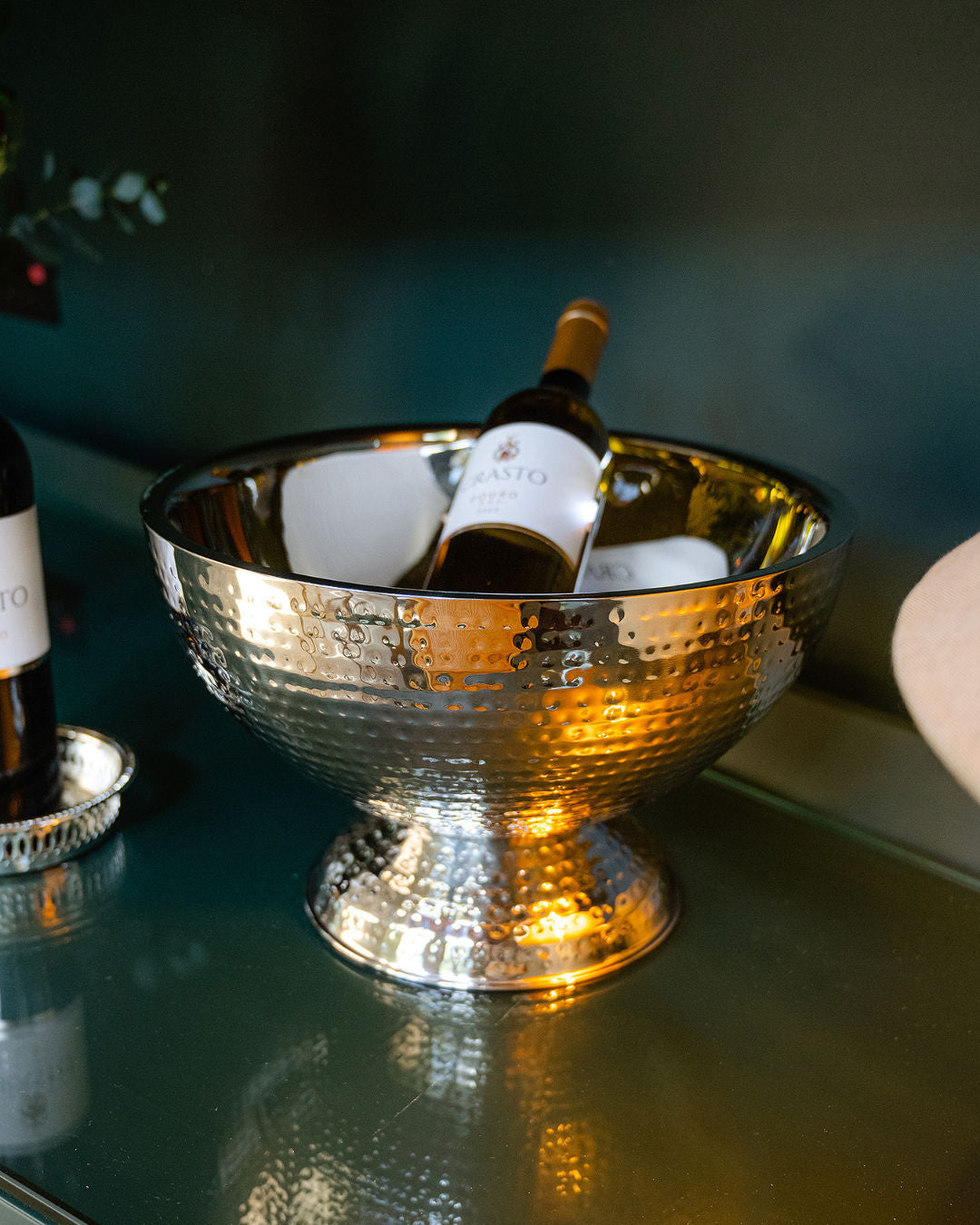 Silver Champagne Cooler Ø32cm