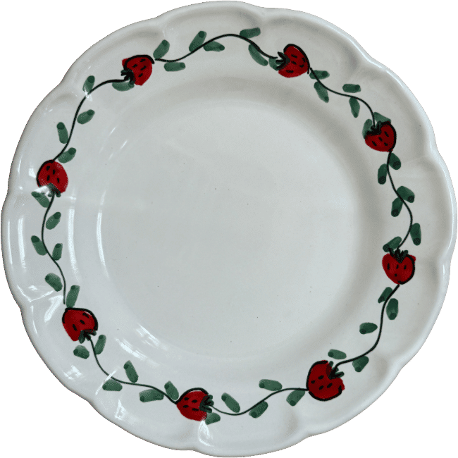 Frutta Fraise Plate - 20cm