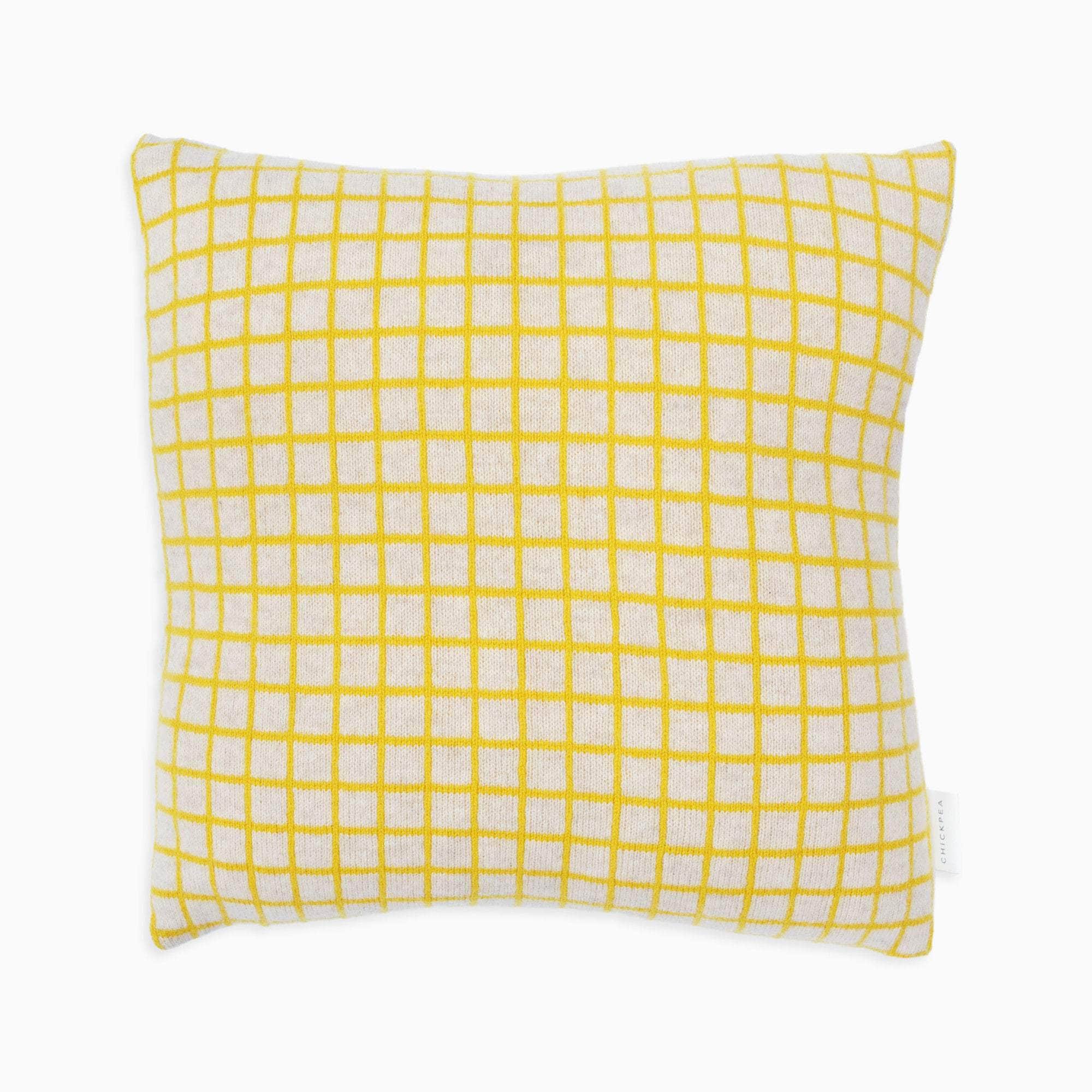 Piccalilli Grid Cushion