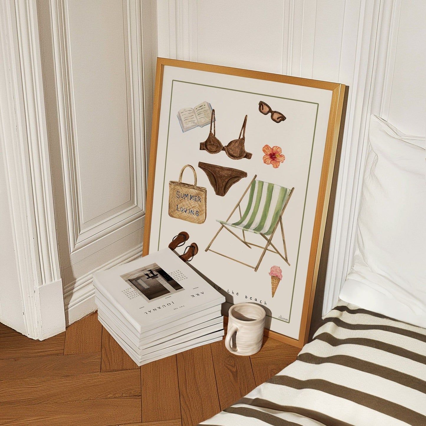 Take me to the beach Art Print