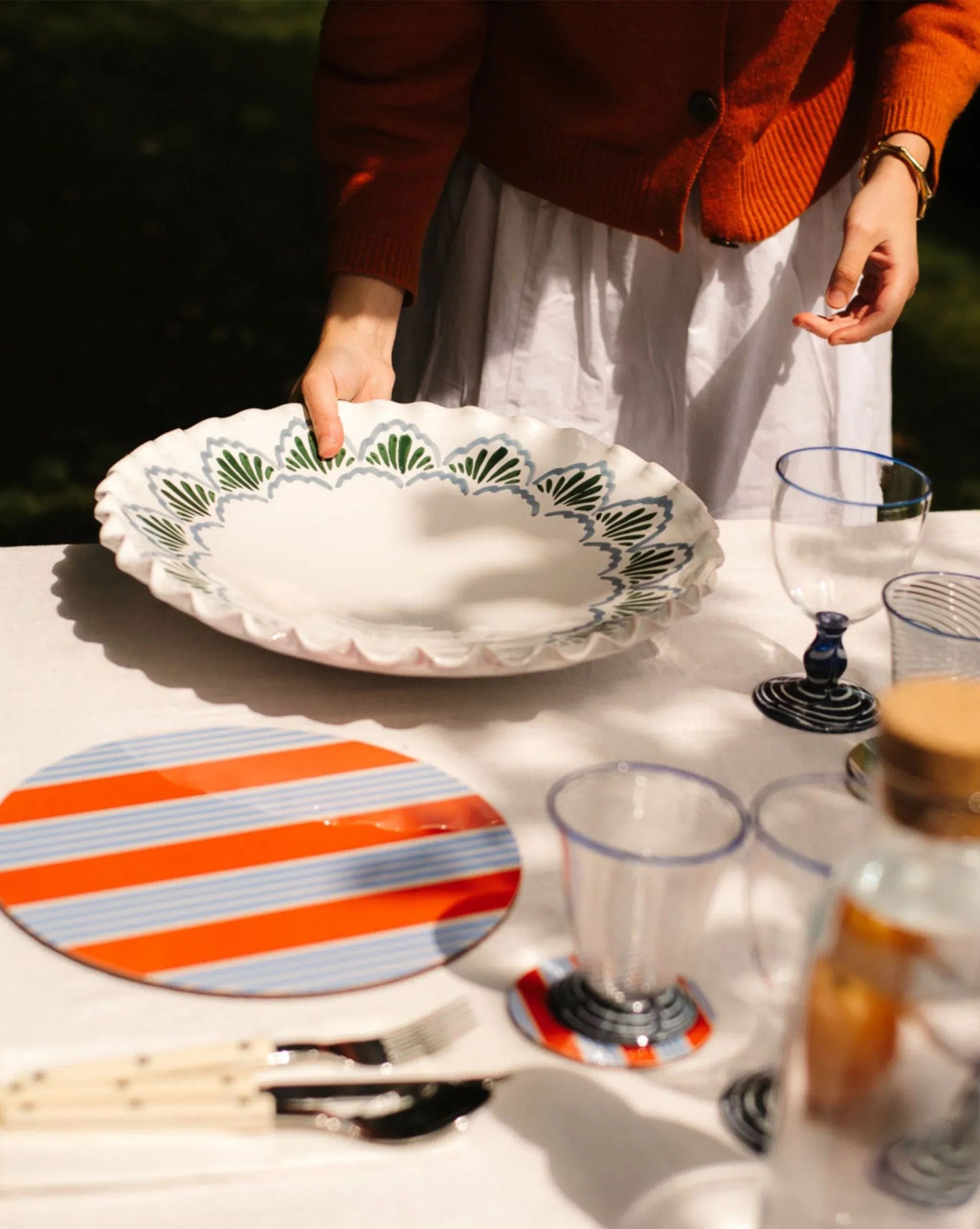 Amalfi Stripes Placemats (Set of 6)