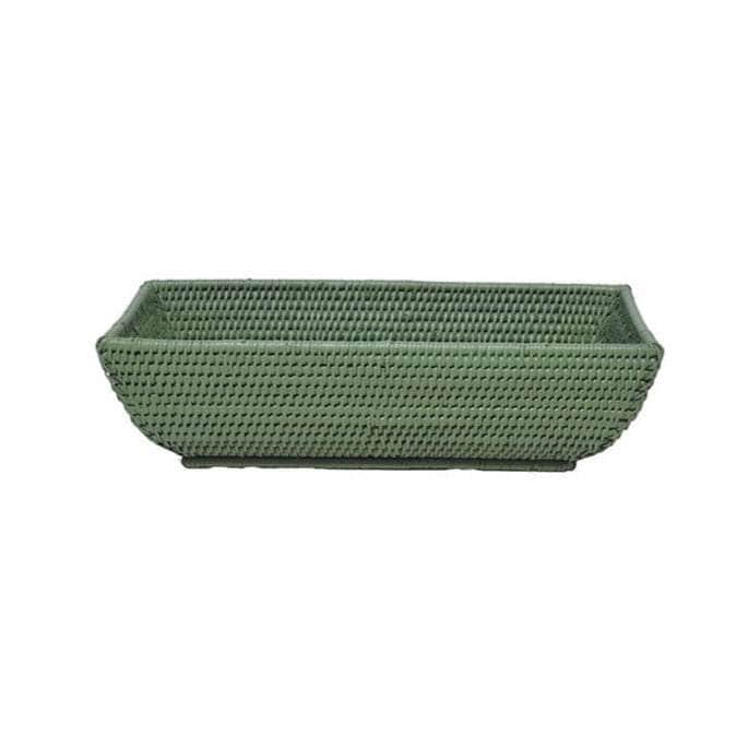 Long Best Thing Since Sliced Bread Basket - Green