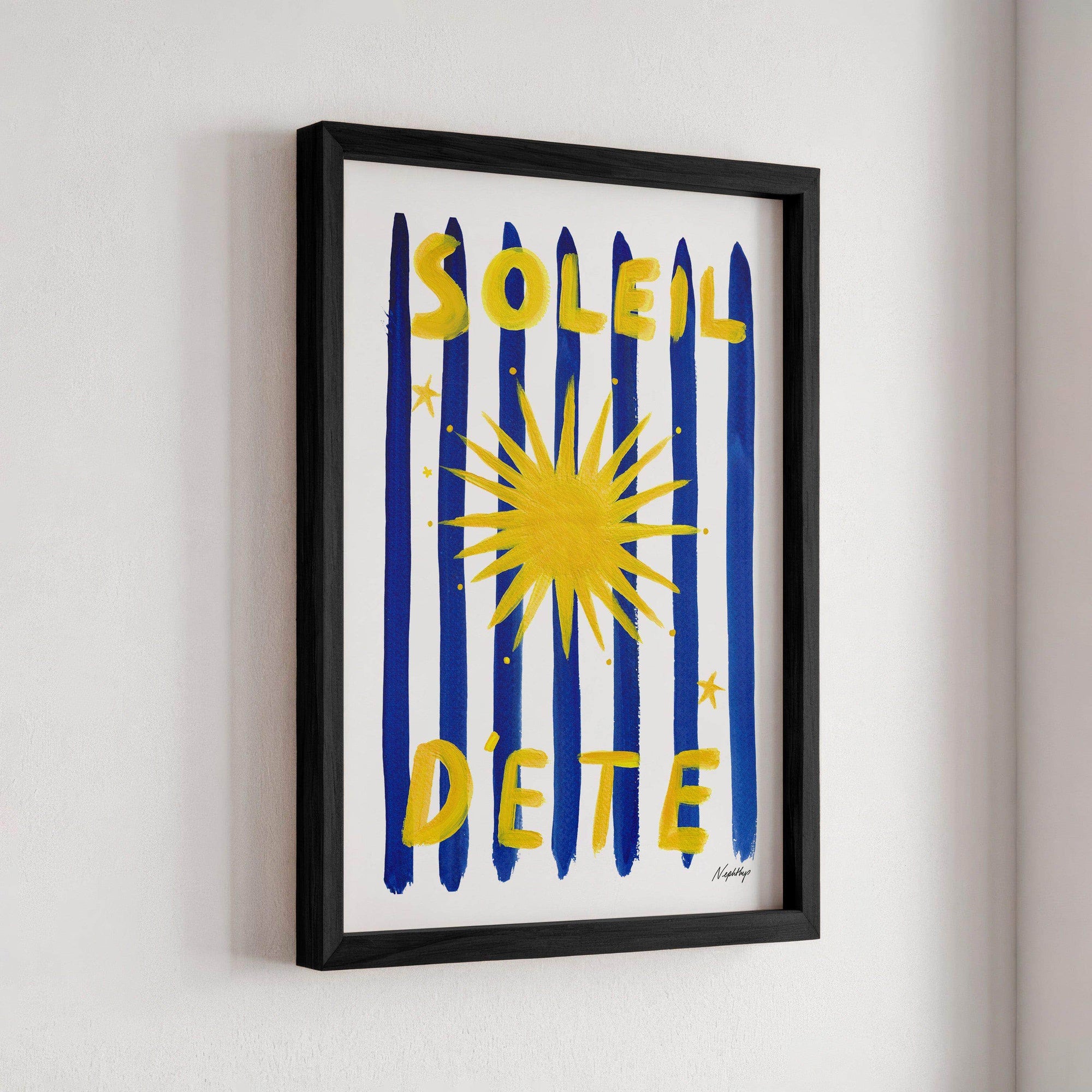 Soleil D'été Print