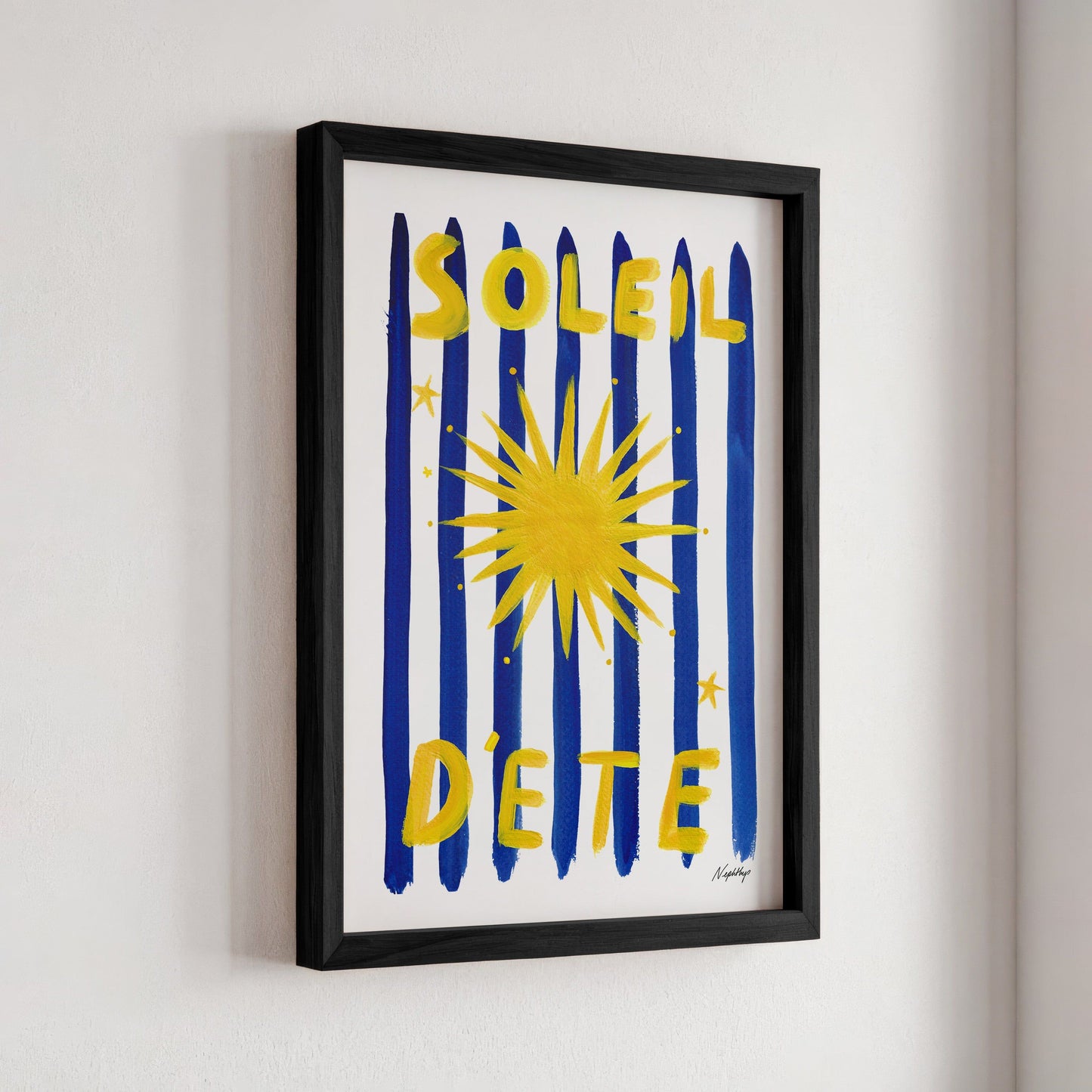 Soleil D'été Print