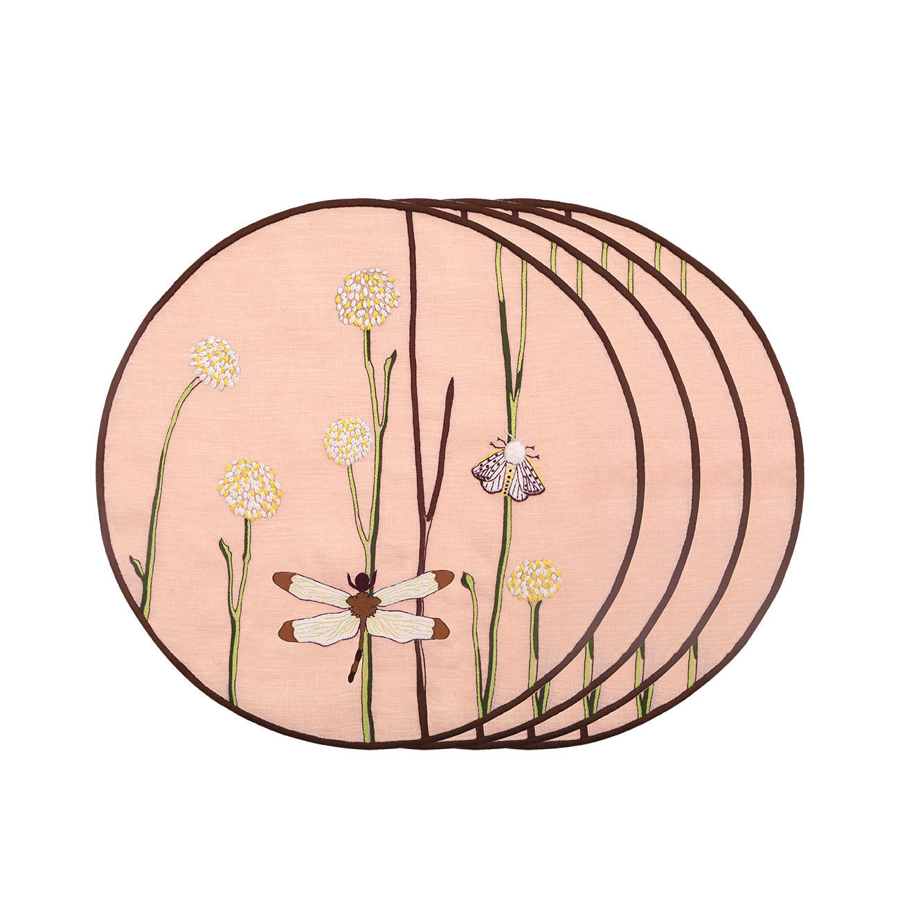 Embroidered Table Linen Placemat (Set of 4)