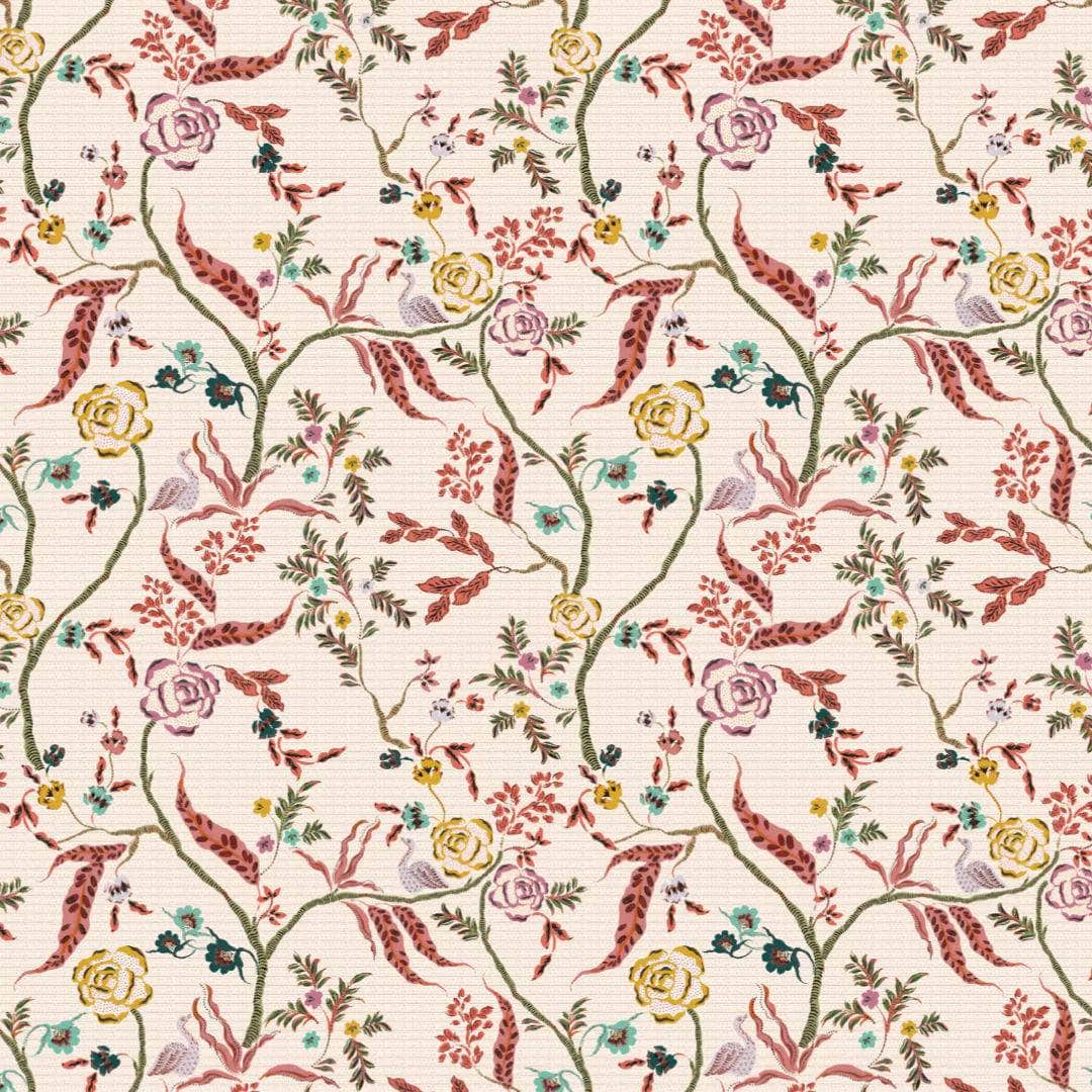 Eversley Cinnamon Tobacco Wallpaper (10m Roll)