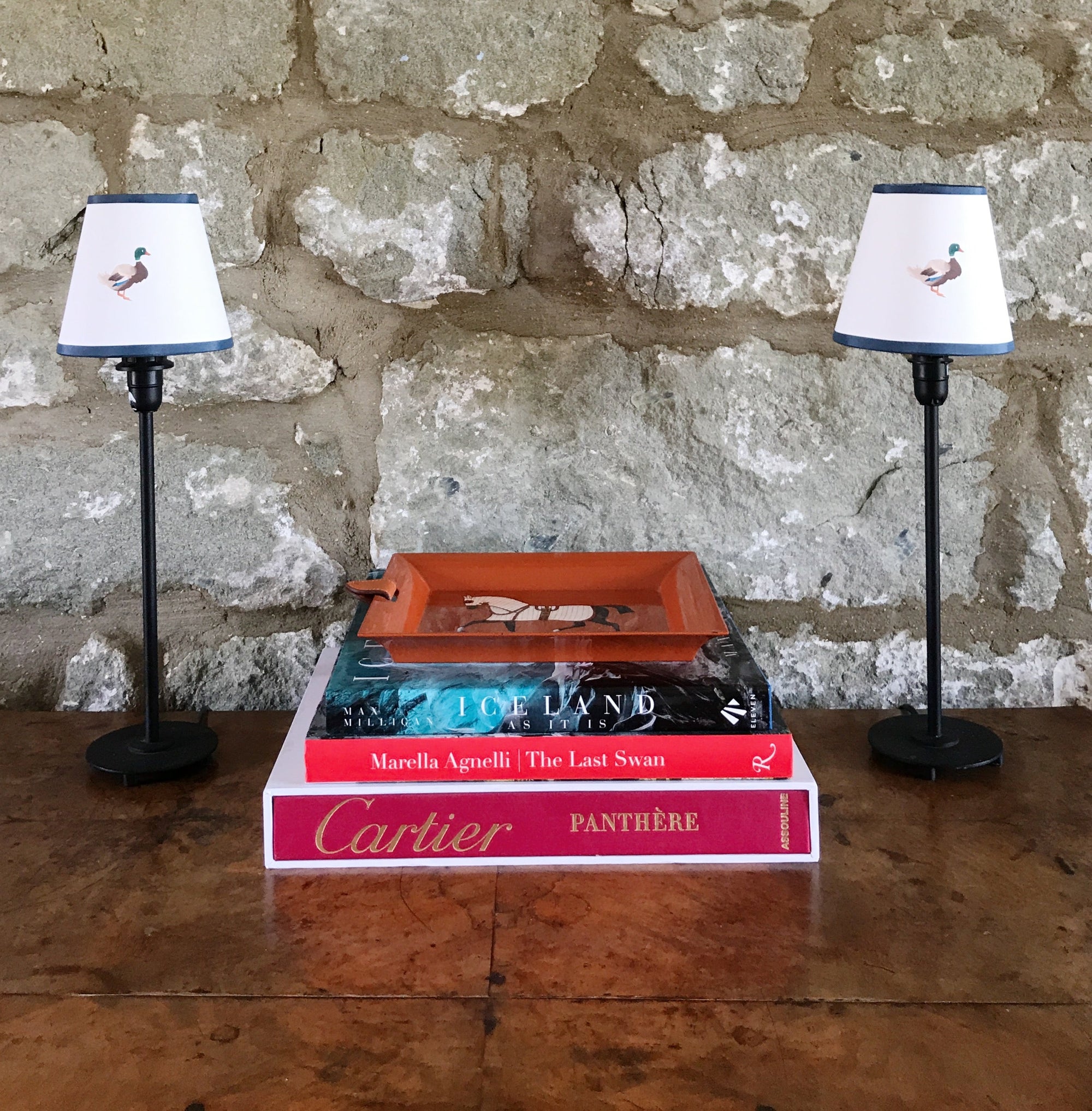 5” Candle Clip Lampshade Ducks In A Row – CLASSIC