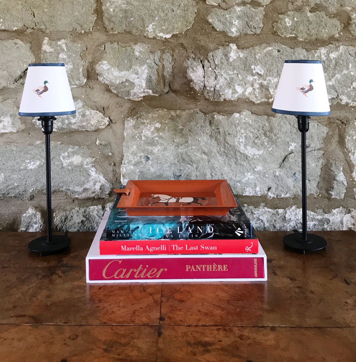 5” Candle Clip Lampshade Ducks In A Row – CLASSIC