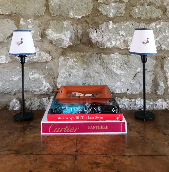 5” Candle Clip Lampshade Ducks In A Row – CLASSIC