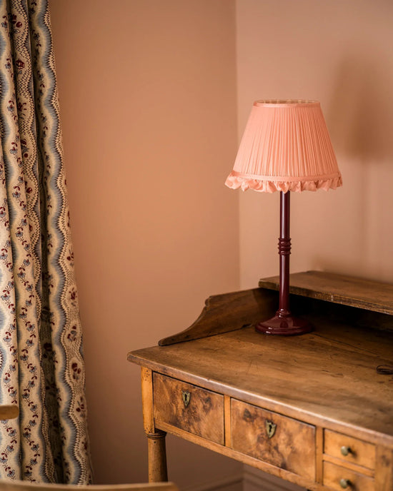 Silk Blush Lampshade