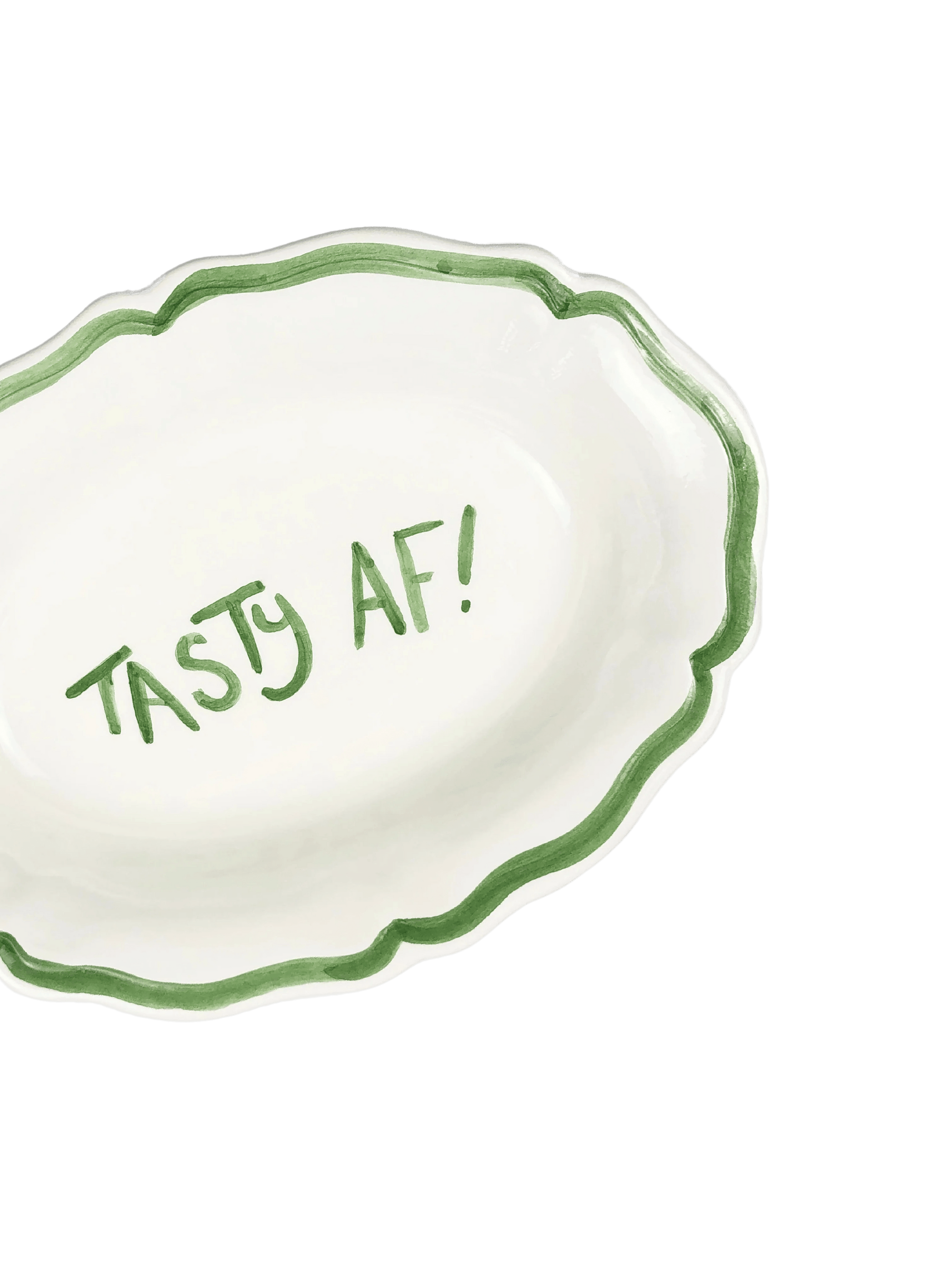 Oval Serving Dish “Tastay Af”
