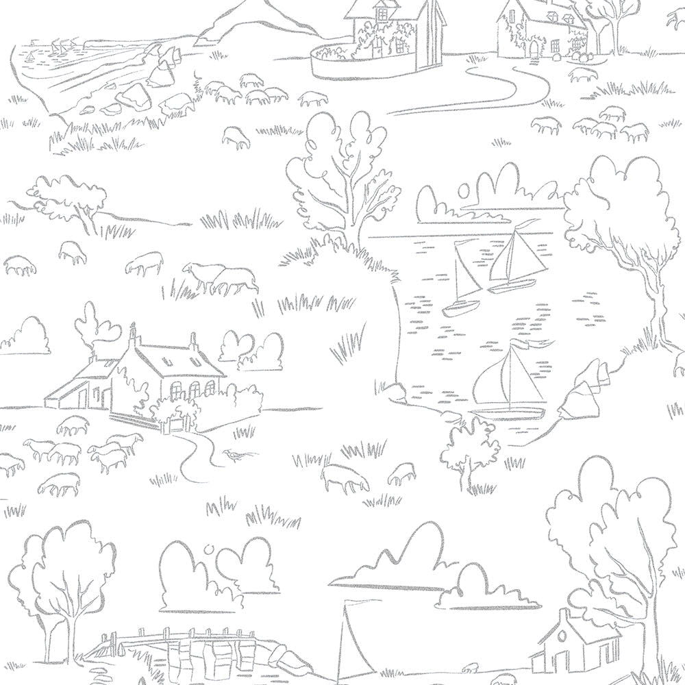 Helford Wallpaper – OVERCAST