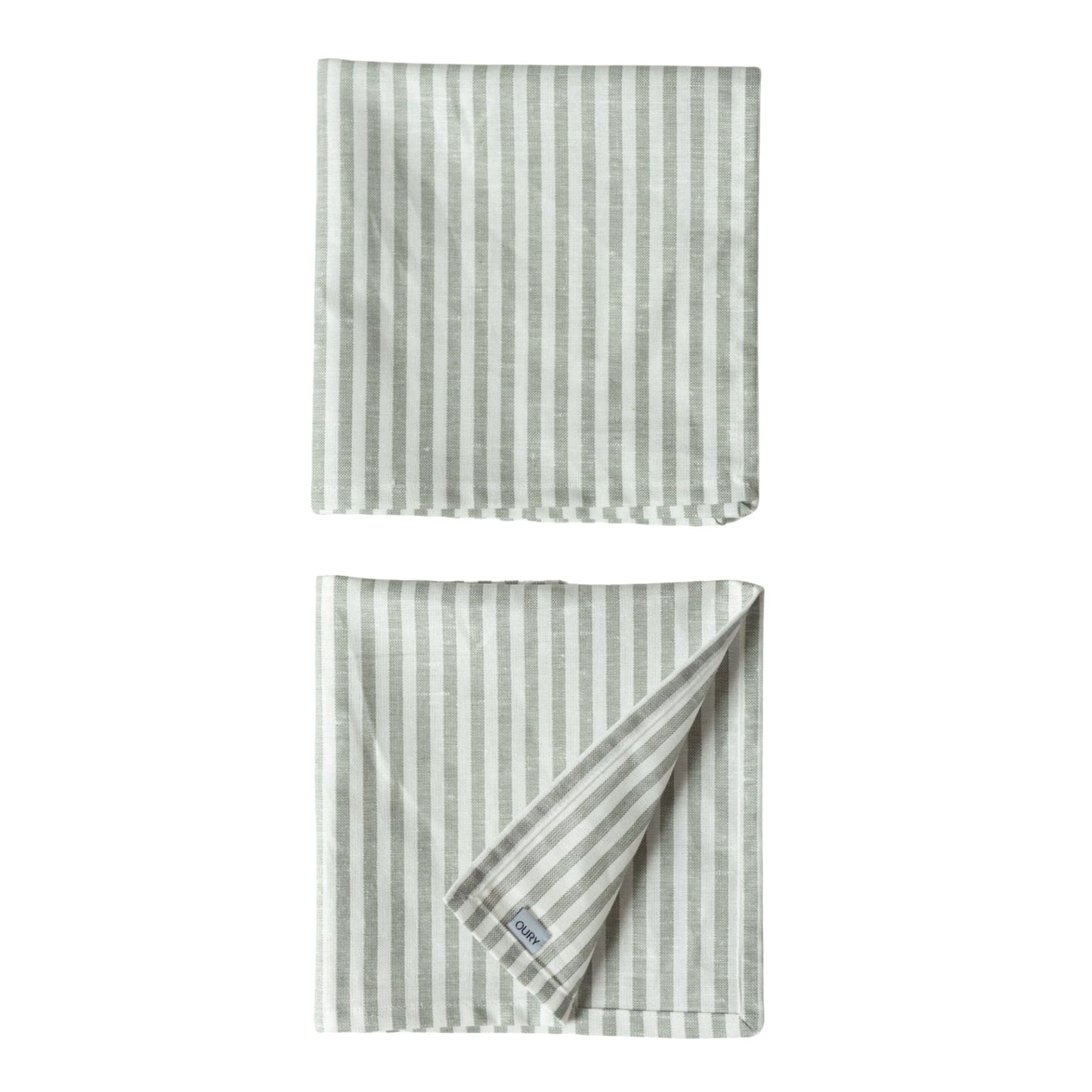 Grey Stripes Napkins (Set of 2)