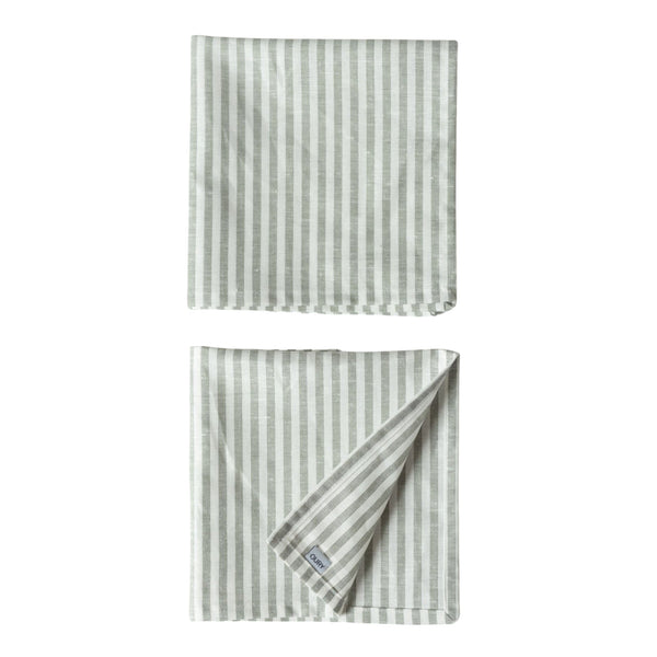 Grey Stripes Napkins (Set of 2)