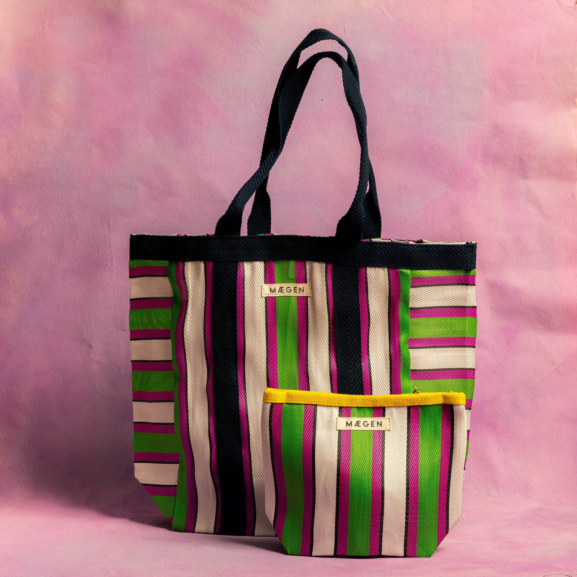 Everywhere Bag | Navy/ Pink/ Green