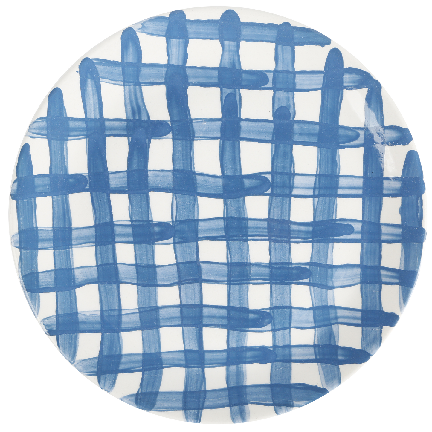 Vichy Turquoise Plate