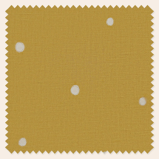 Dolce Daisies Fabric, Cannoli, Sample