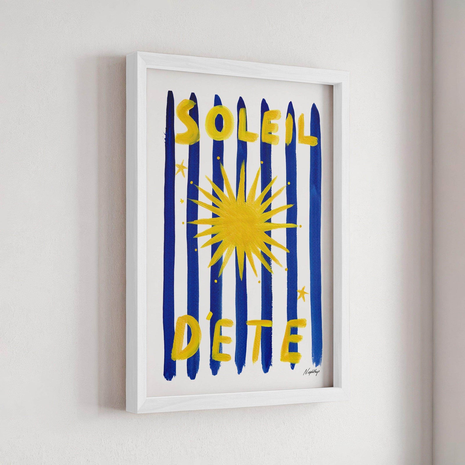 Soleil D'été Print