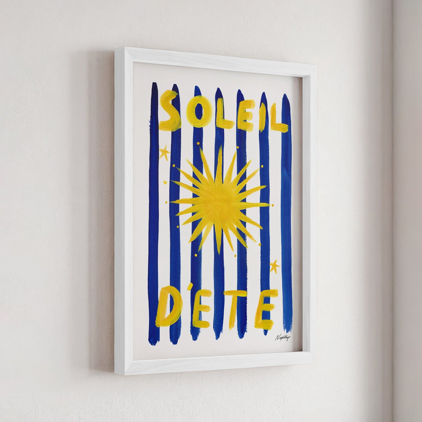Soleil D'été Print