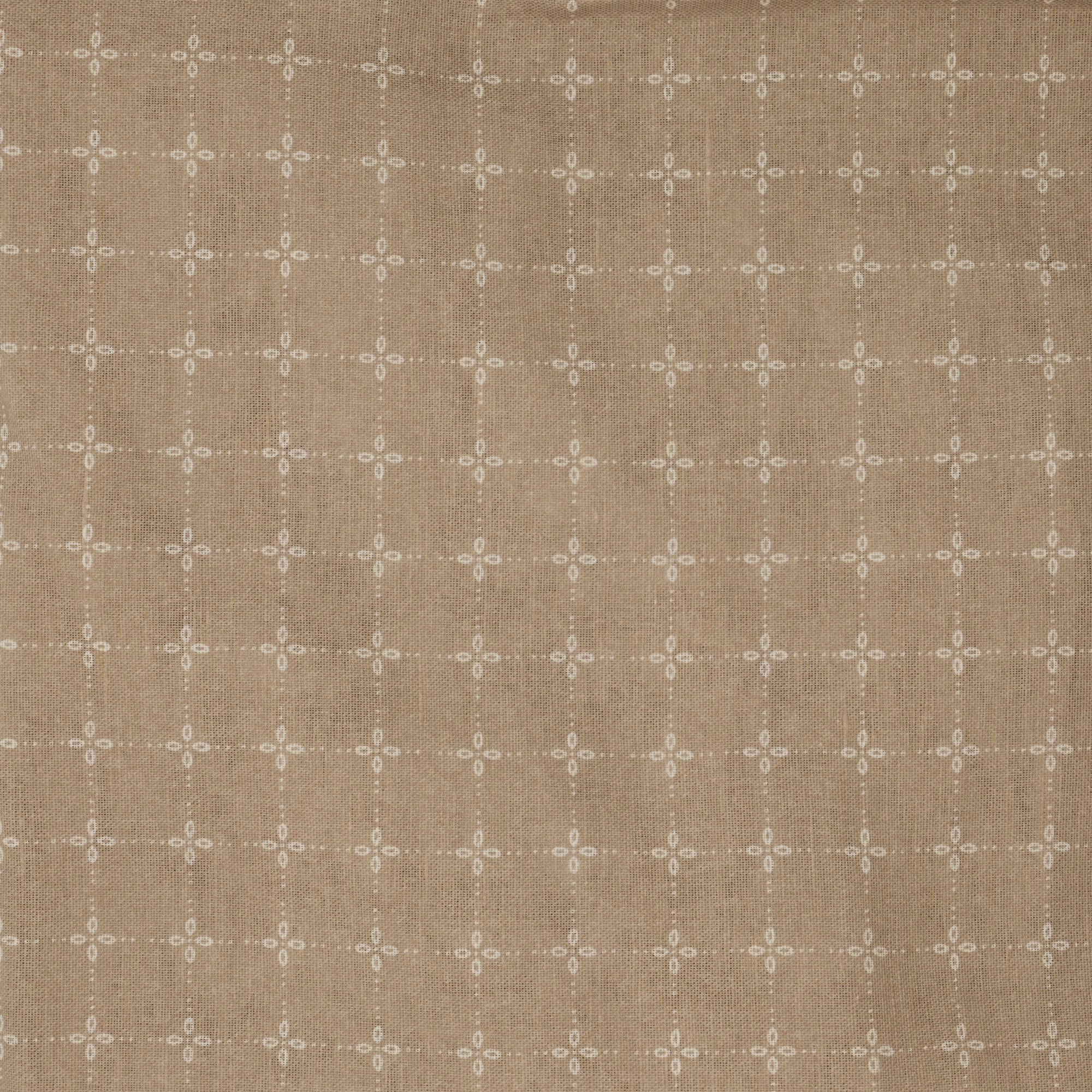 Tiroler Check Fabric - Stone