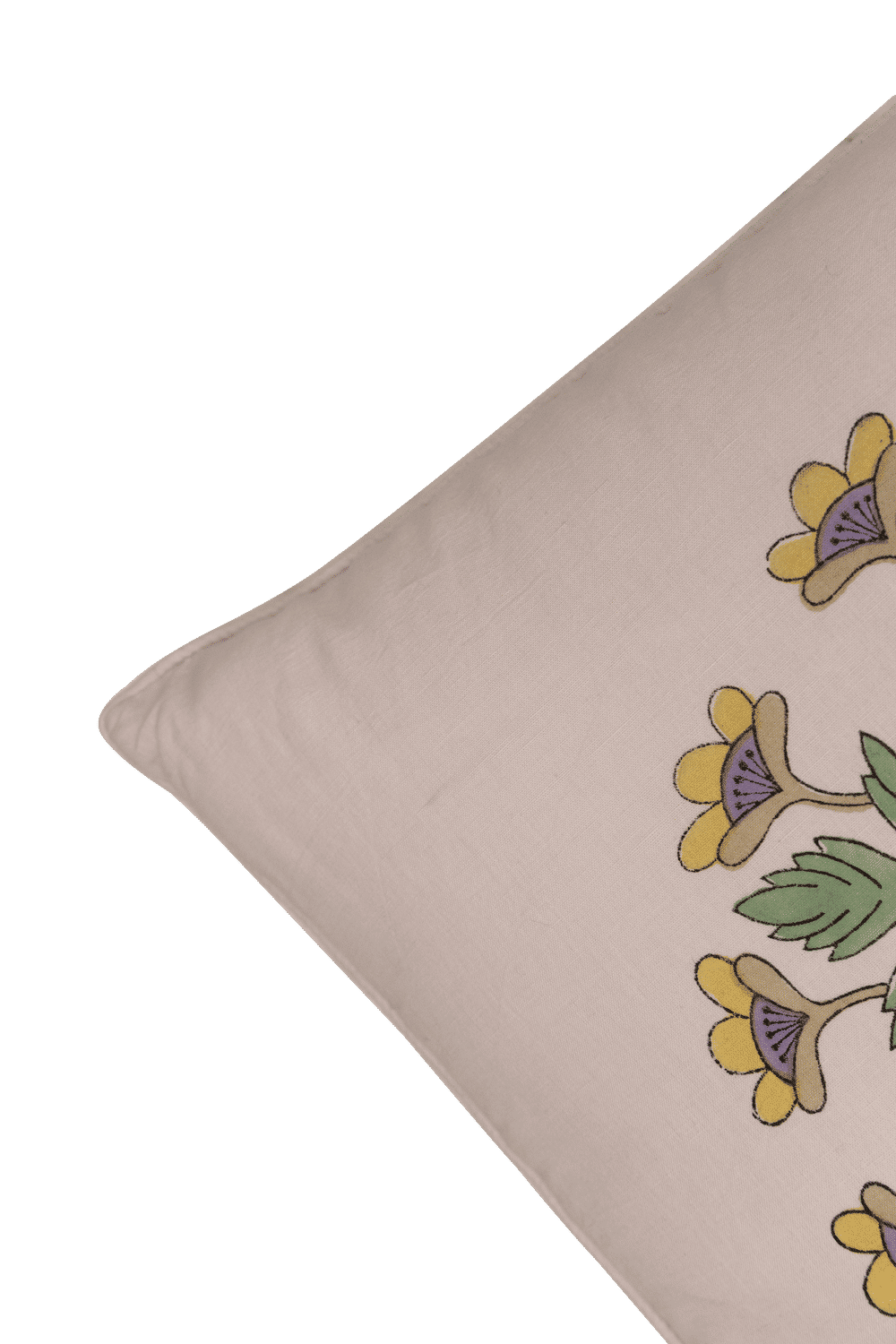 Block Printed Interior Pillow Cover – 20x20 in