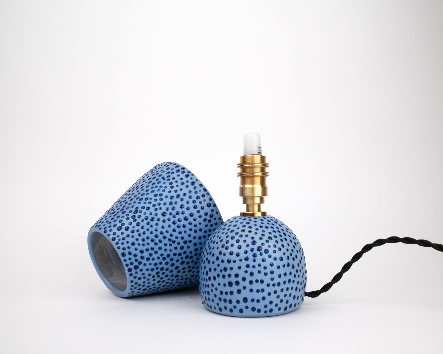 'Dots' Table Lamp - Blue