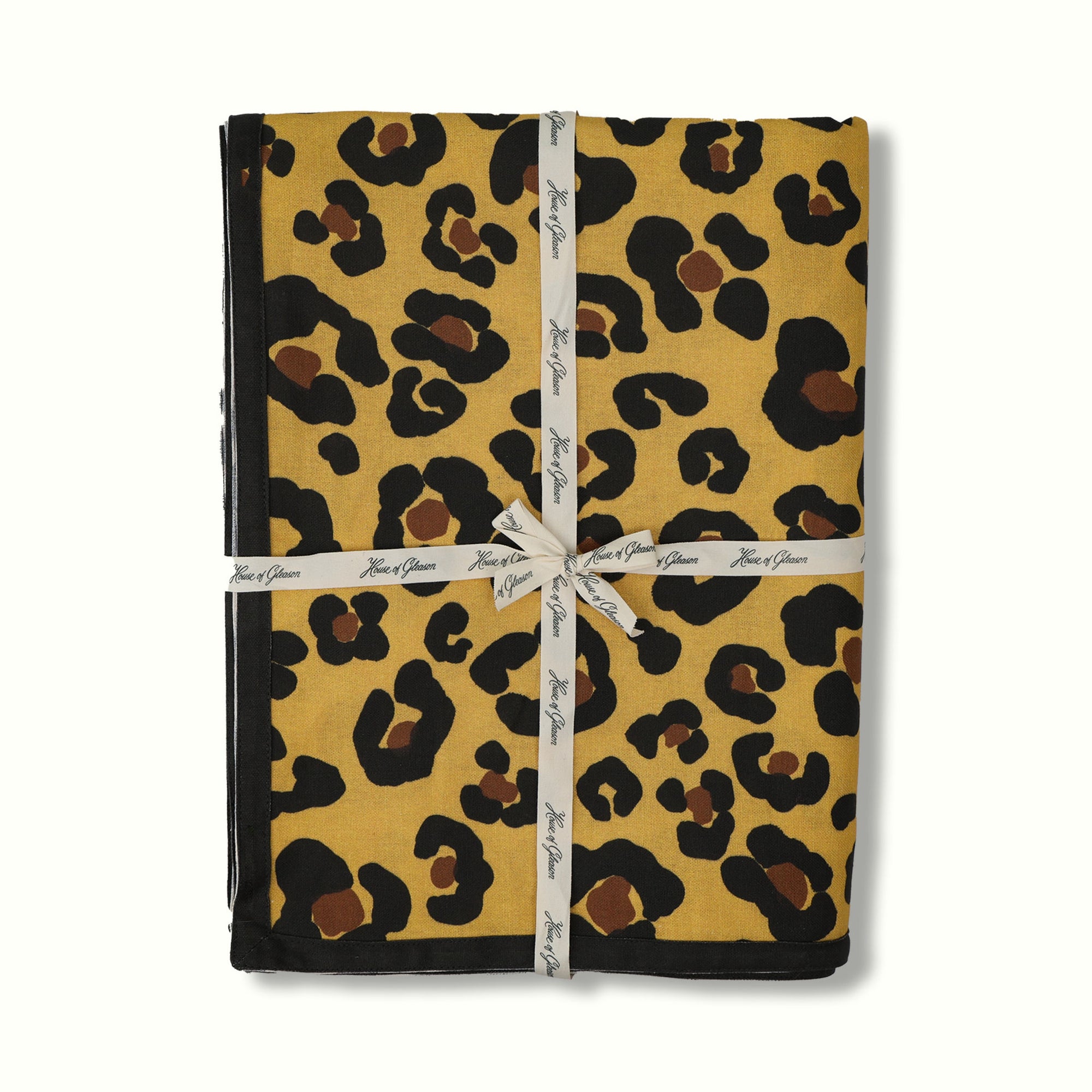 Animal Print Cotton Tablecloth