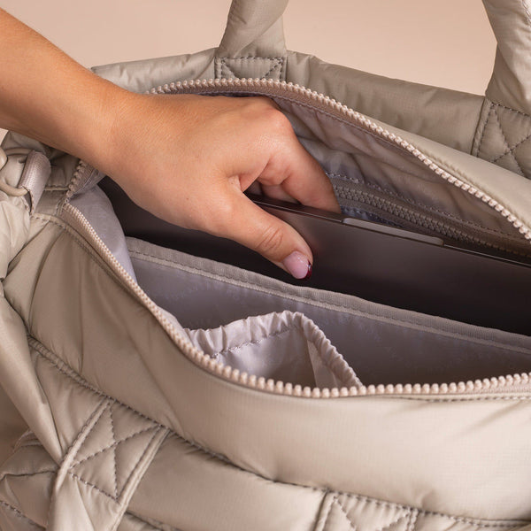 Baby Changing Tote Bag - Oyster