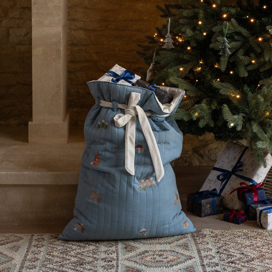 Christmas Present Sack - Owlet Friends