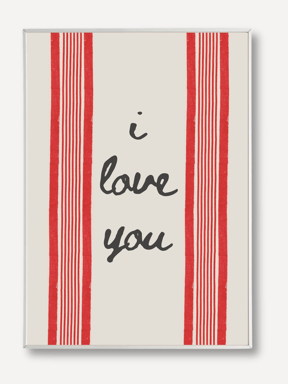 I Love You Print