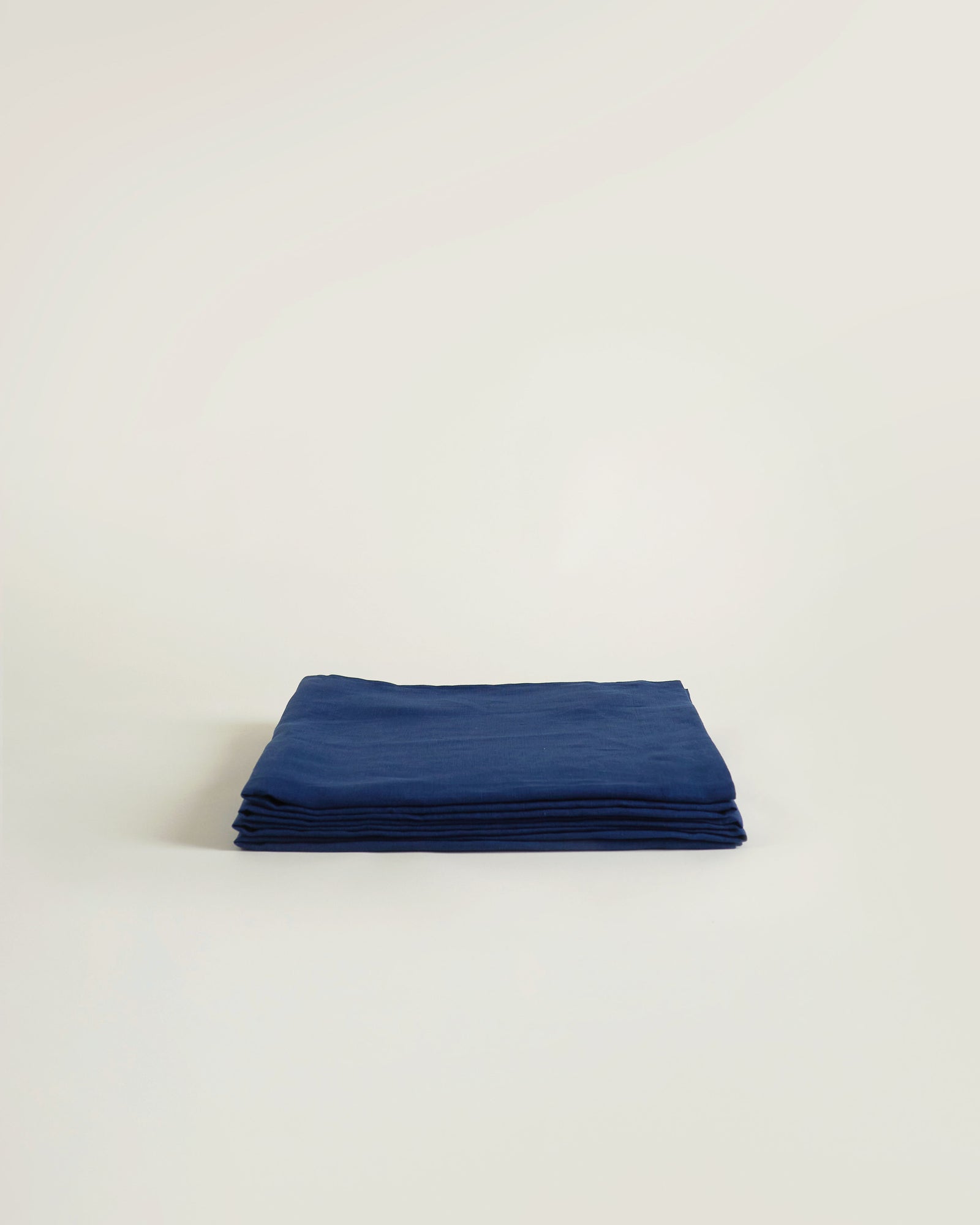 Hemp Flat Sheet Midnight Blue