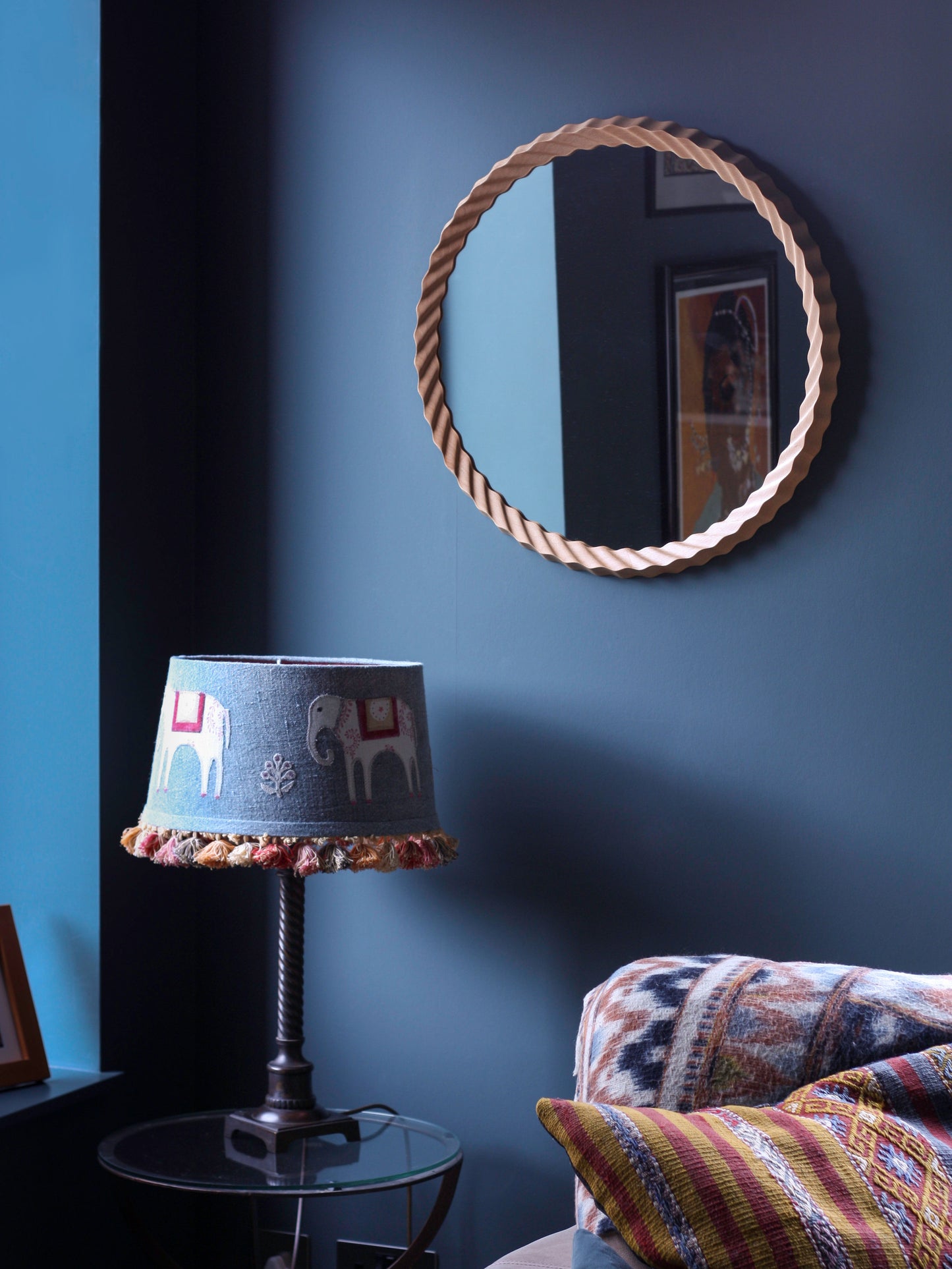 Kruller Midi Mirror - Beech