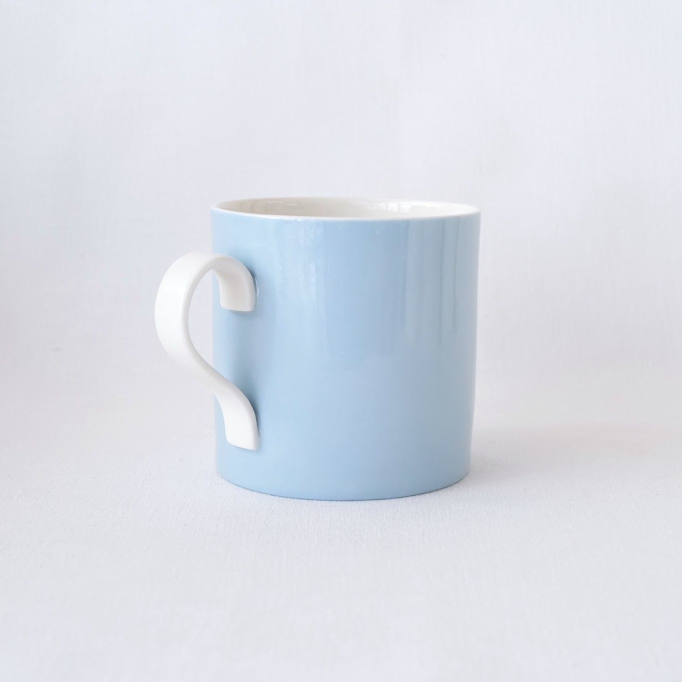 Large Mug in Celestial Blue - Traditional Handle
