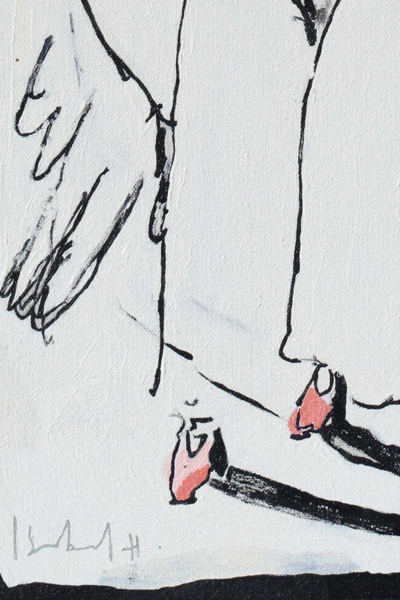 In All Weathers, in Rain and Snow Original Painting