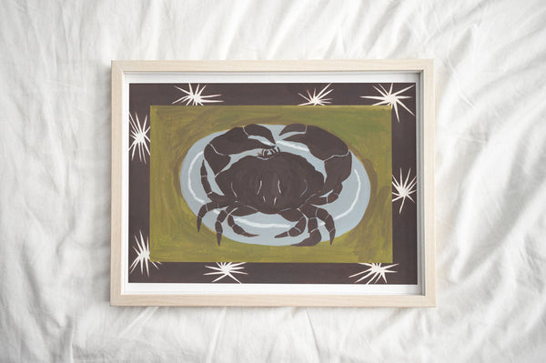 Cancer Crab Star Sign Print