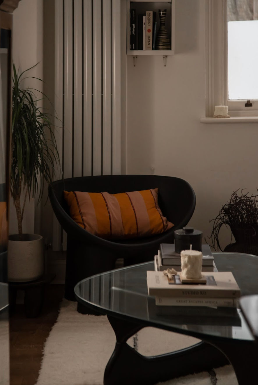 Oaxaca Terracotta Striped Cushion