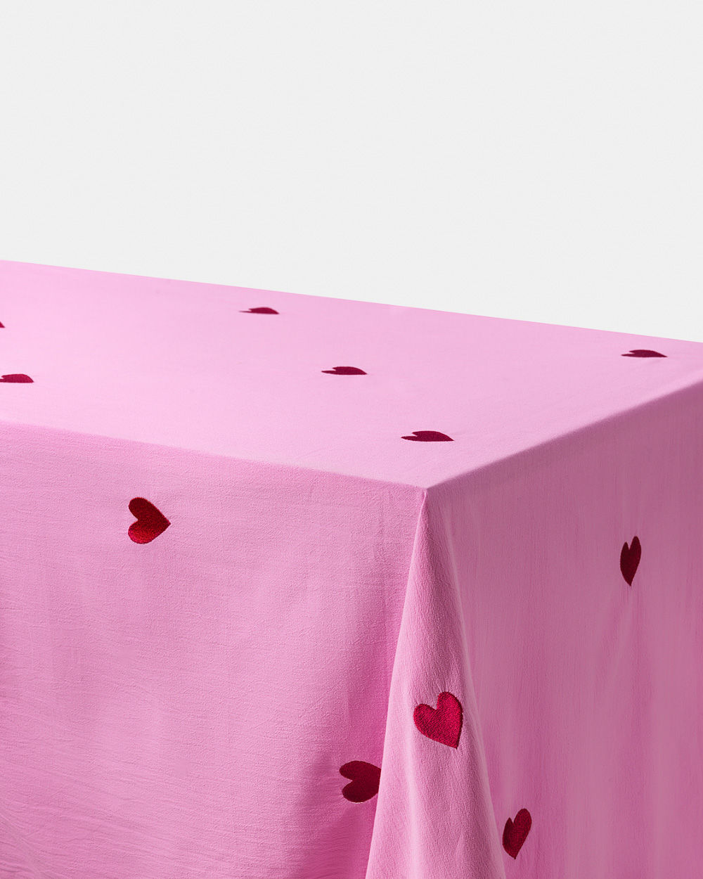 Tablecloth Pink Hearts