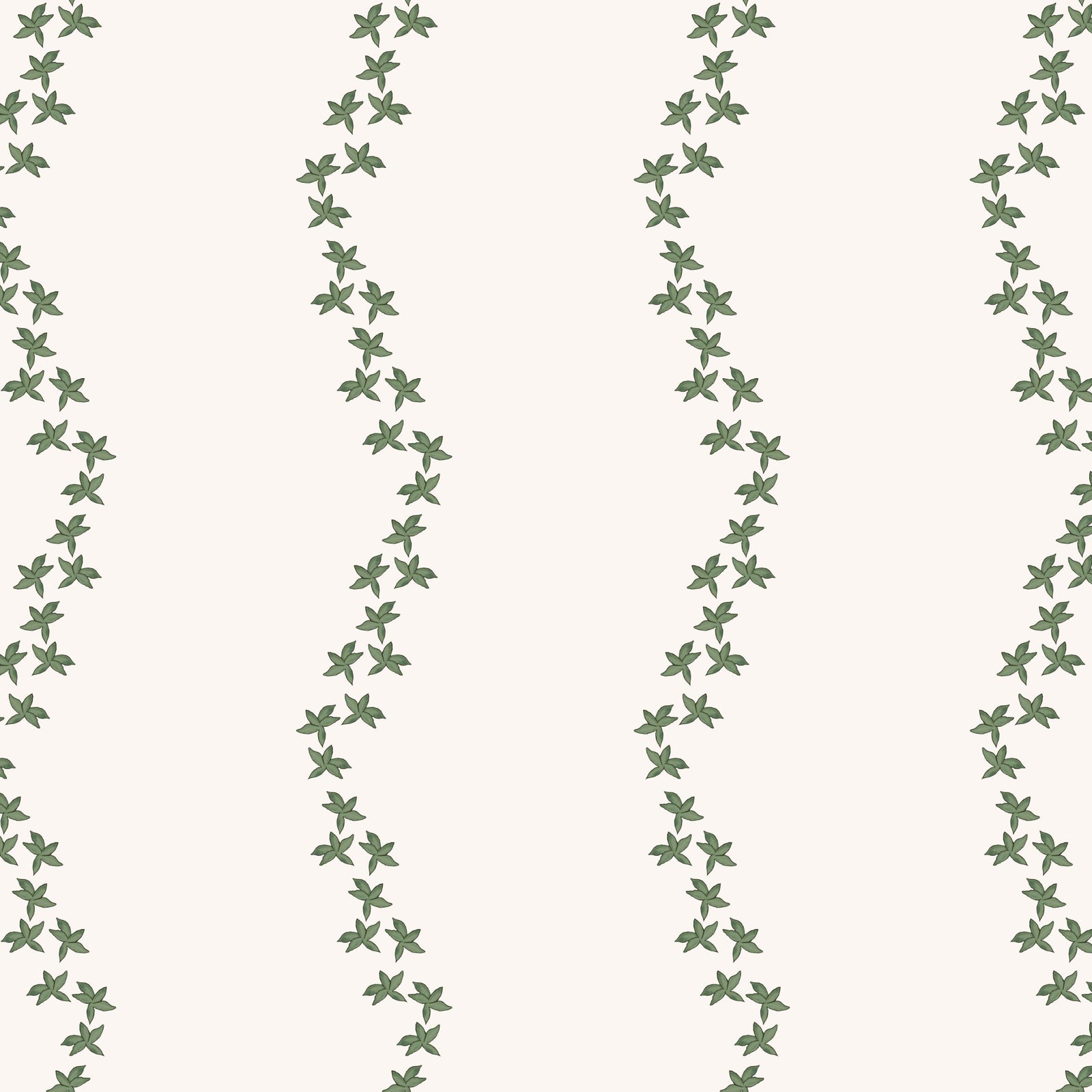 Guirlande Wallpaper - Green