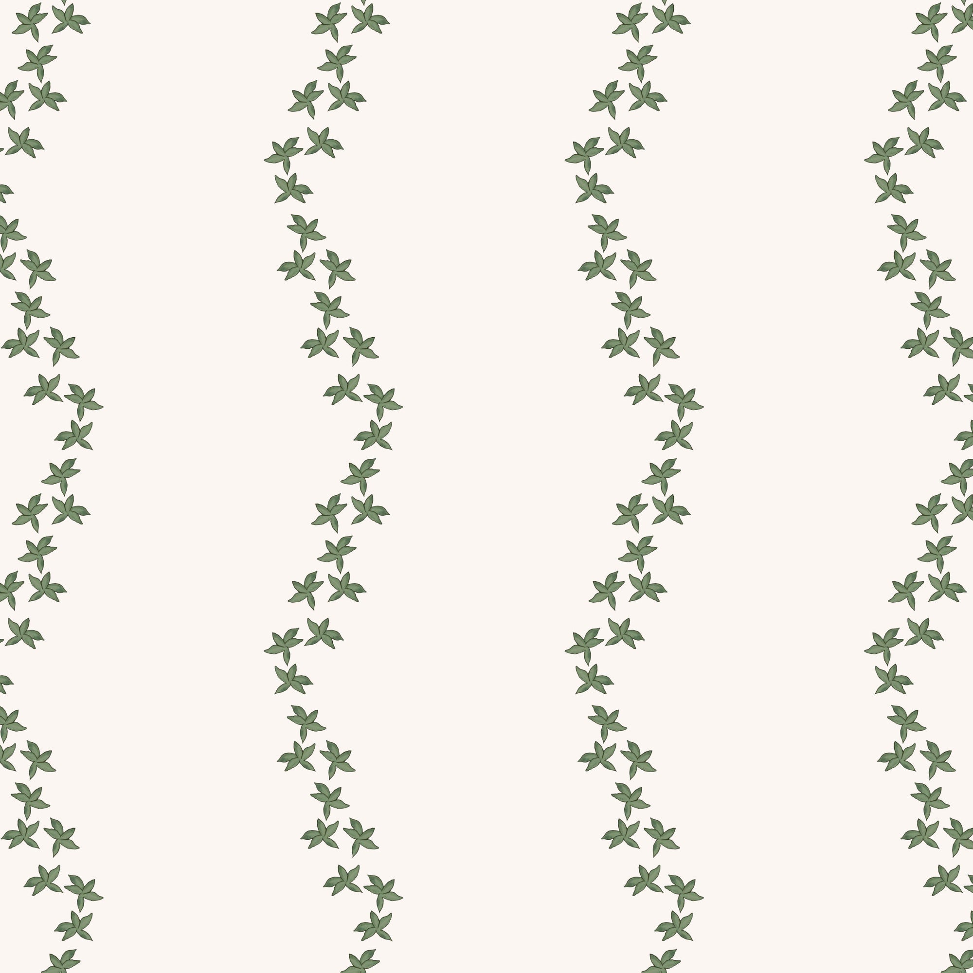 Guirlande Wallpaper - Green