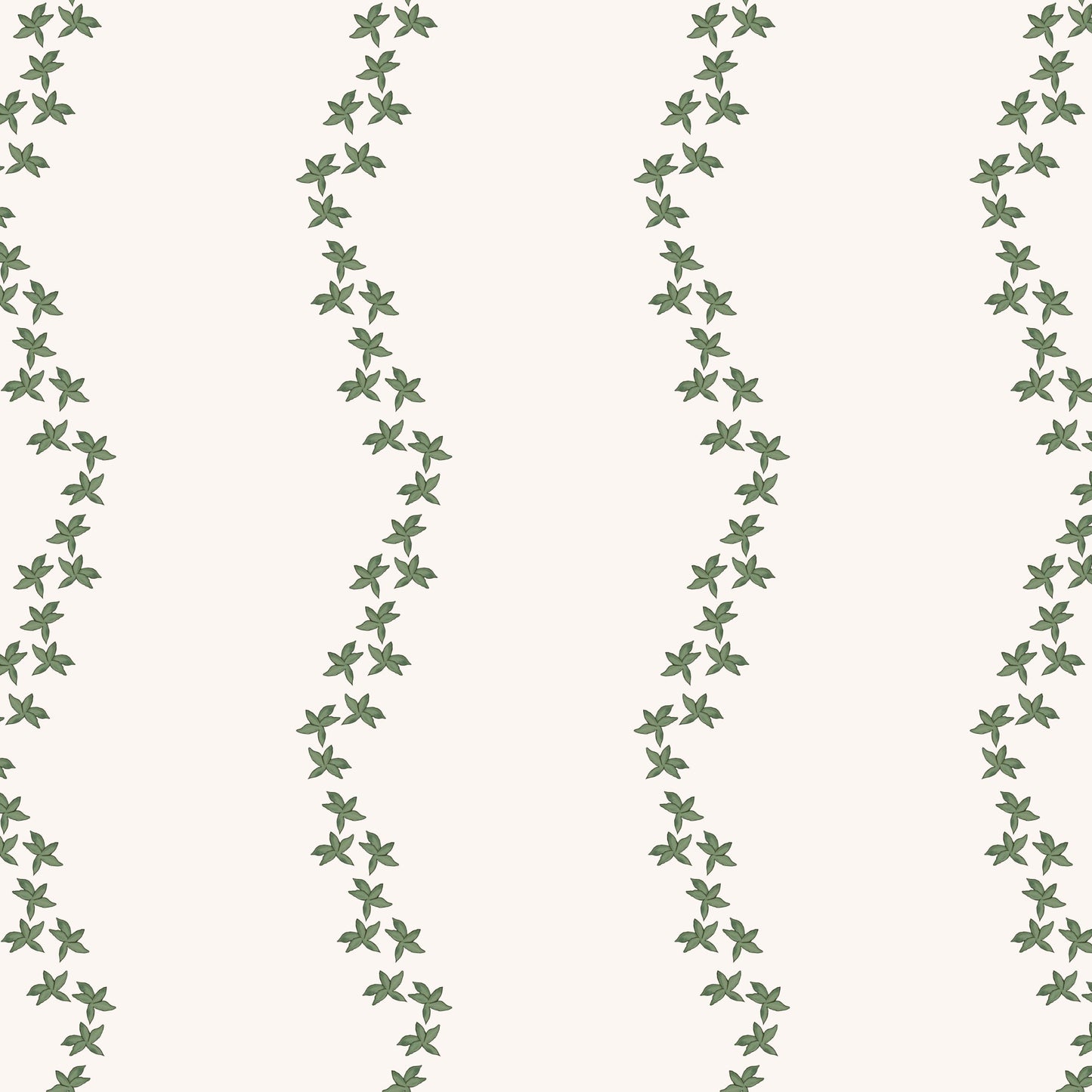 Guirlande Wallpaper - Green