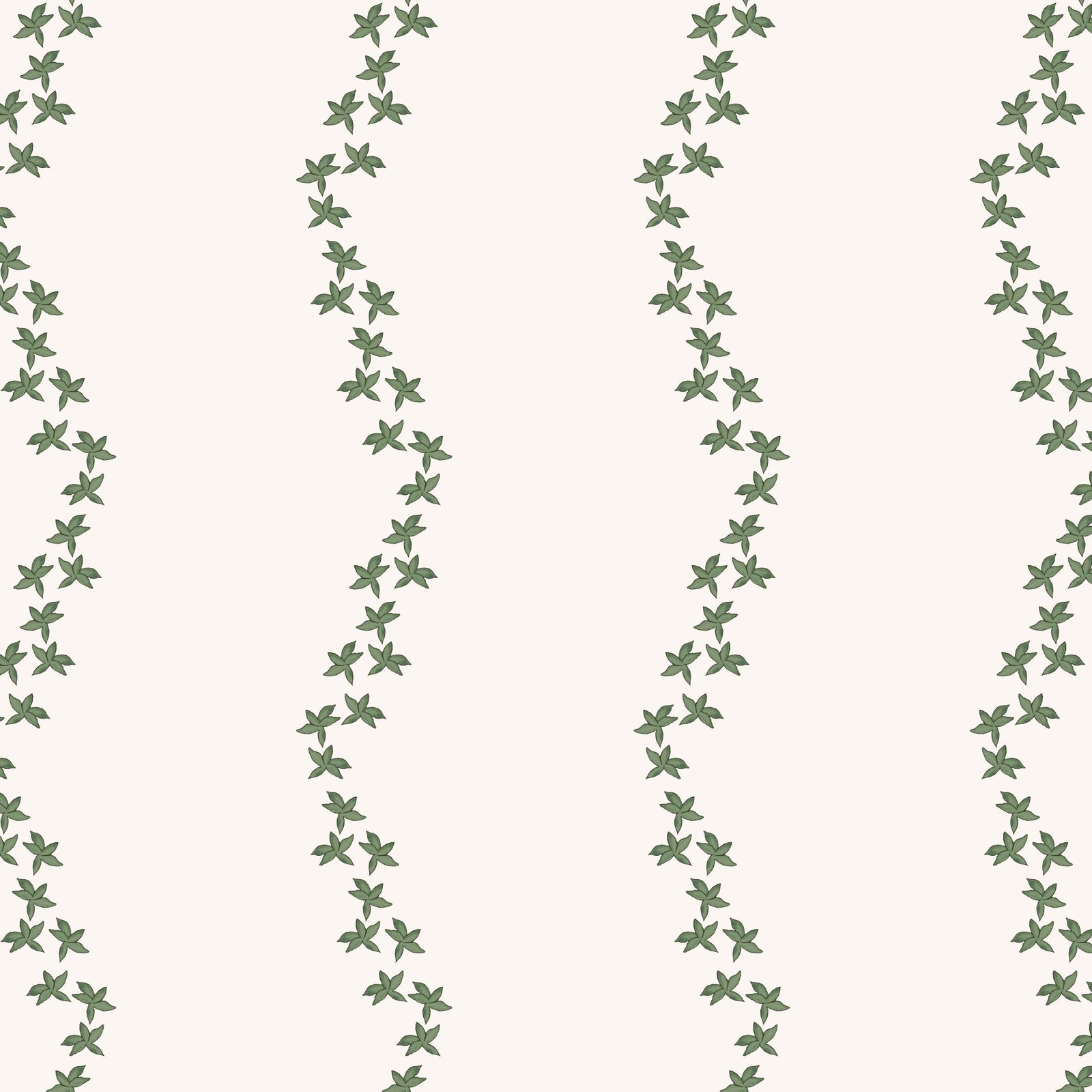 Guirlande Wallpaper - Green