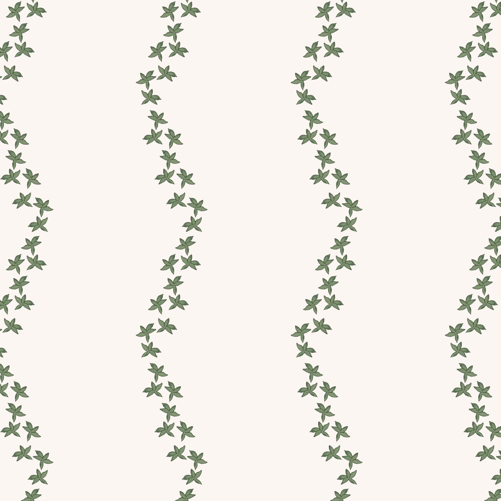 Guirlande Wallpaper - Green
