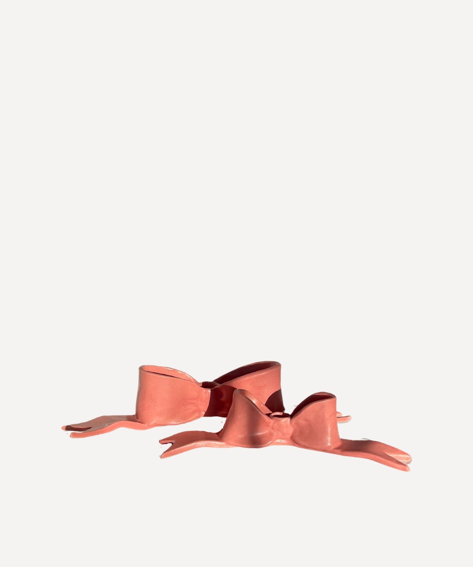 Pink Mini Bow Candlestick