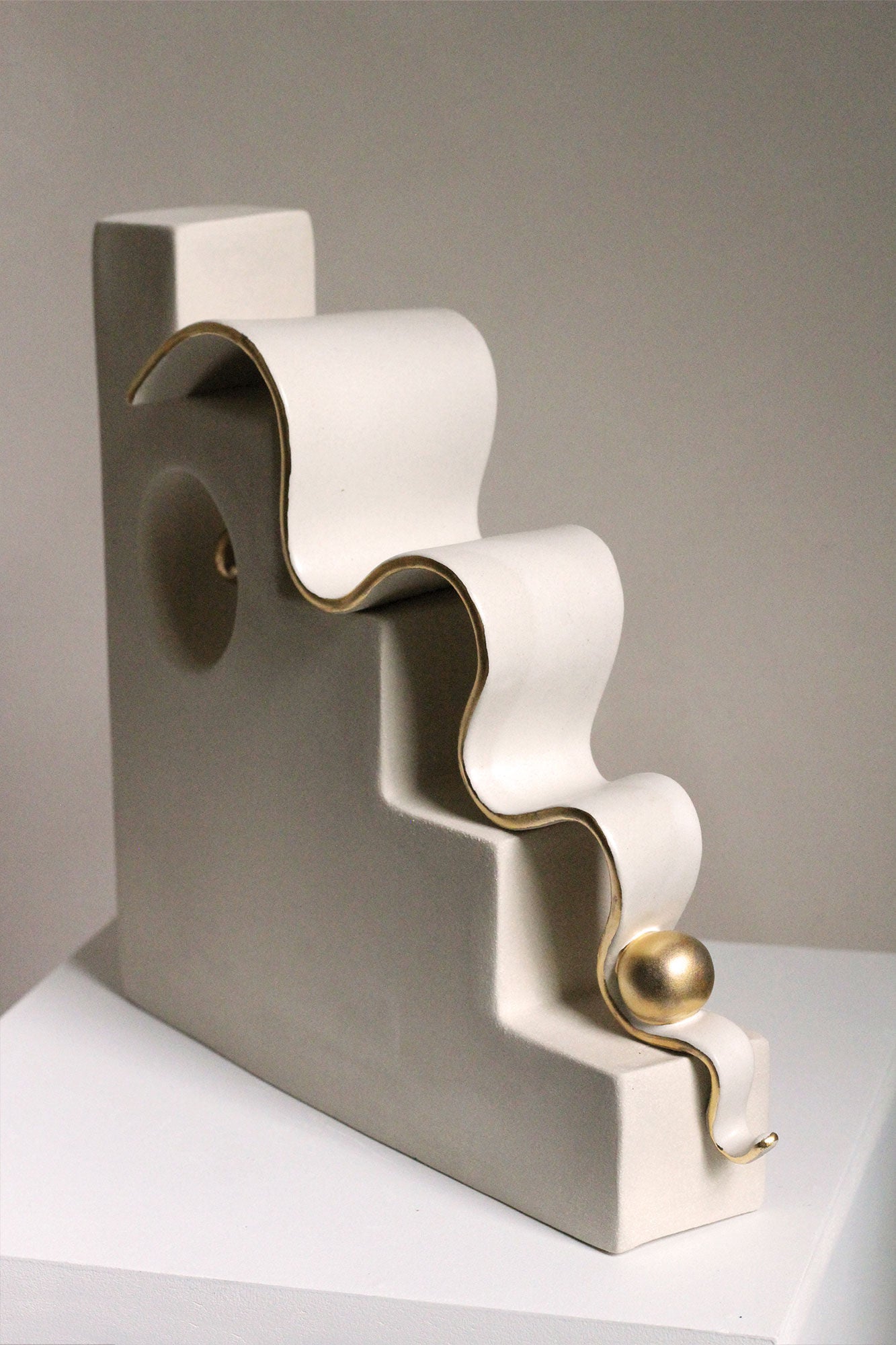 Cascading Down Sculpture