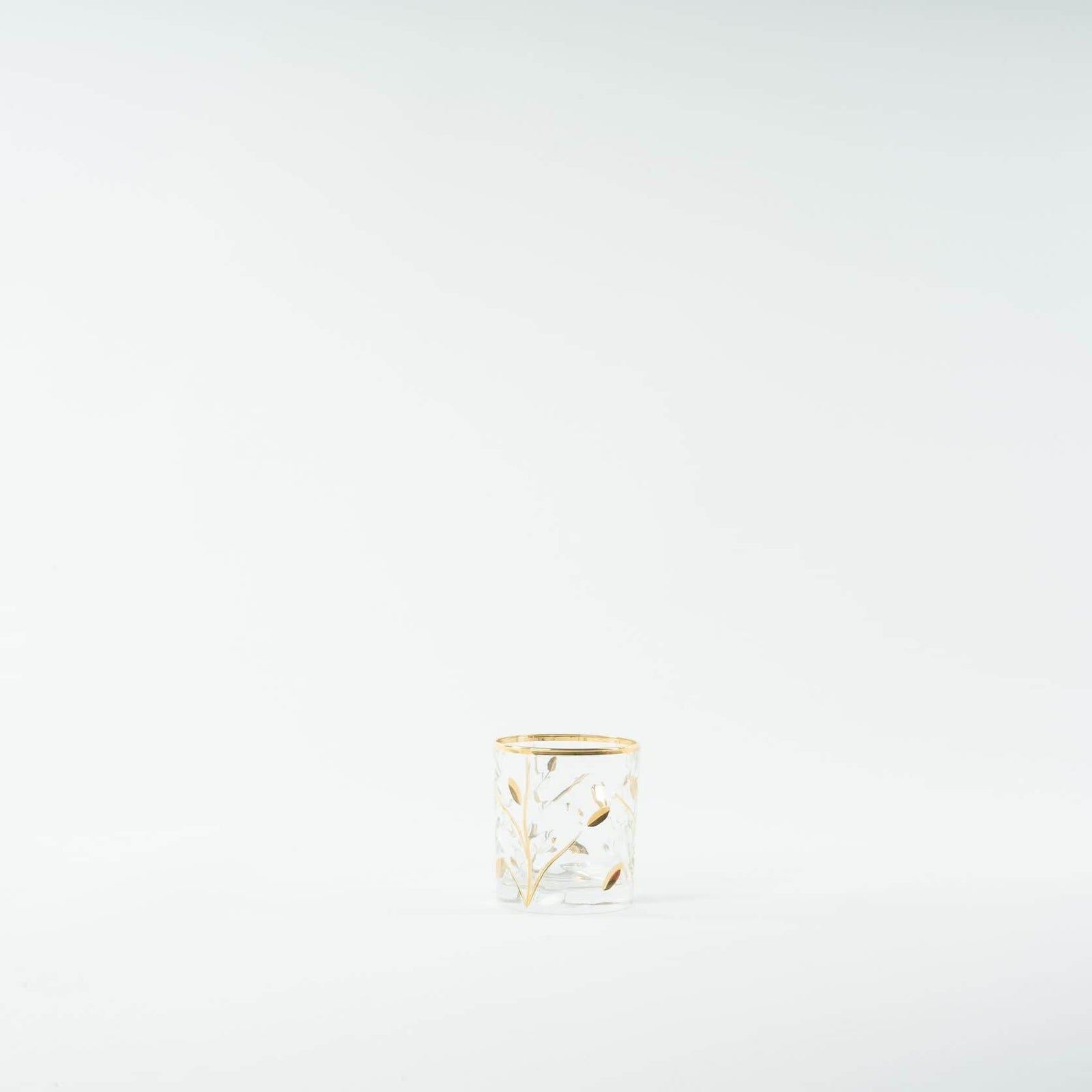 Crystal Gold Glasses - Set of 2