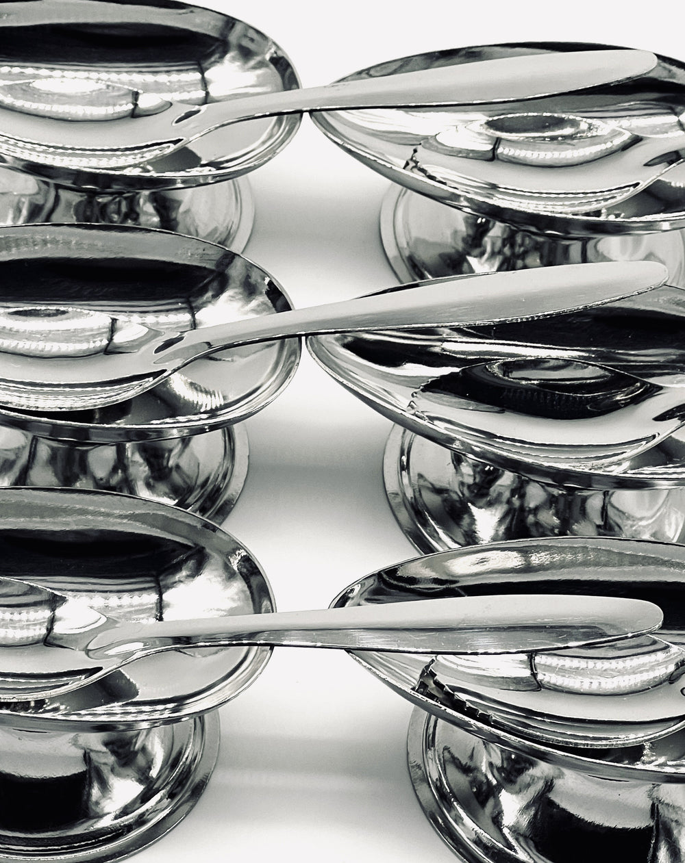 Avocado Coupes Set of Six