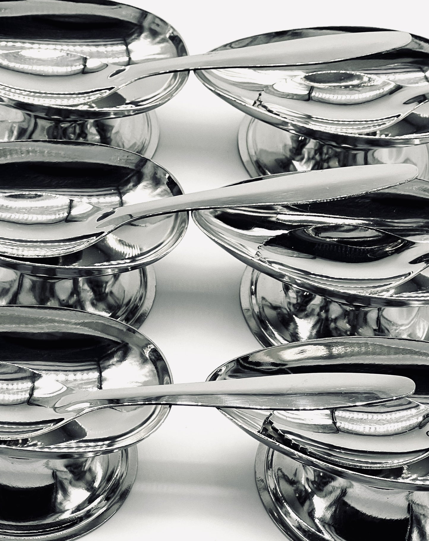 Avocado Coupes Set of Six