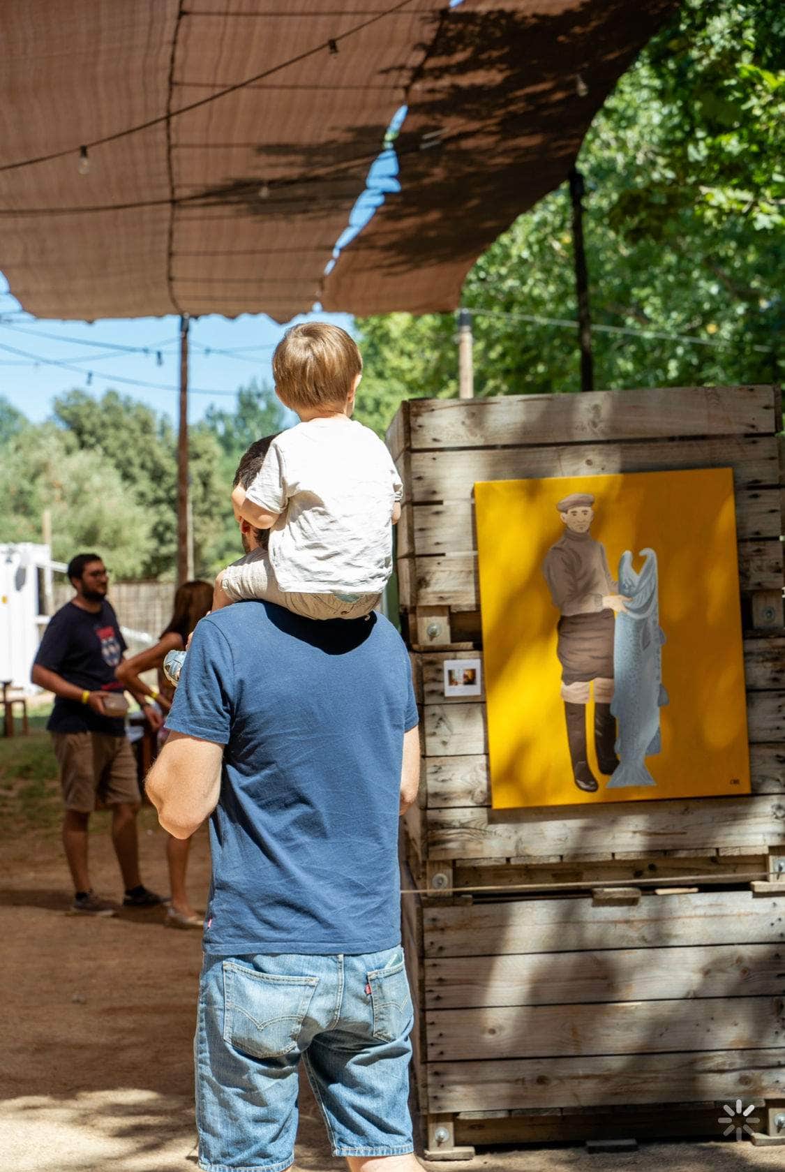 El Pescador Painting