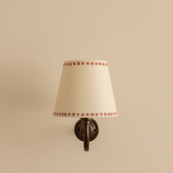 Rust Gemstone Lampshade