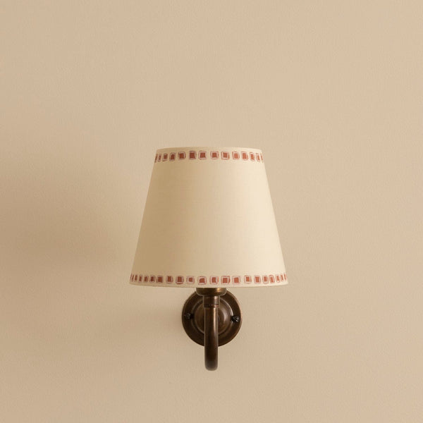 Rust Gemstone Lampshade